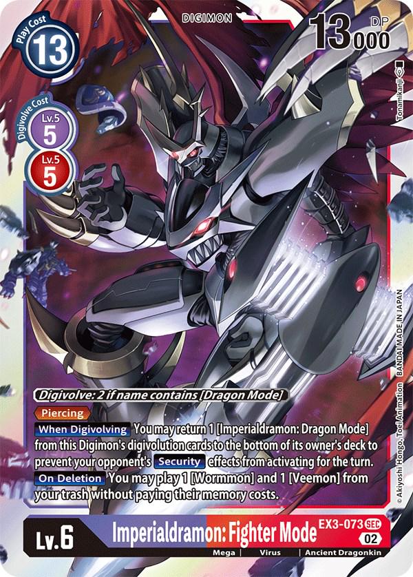 Imperialdramon: Fighter Mode front