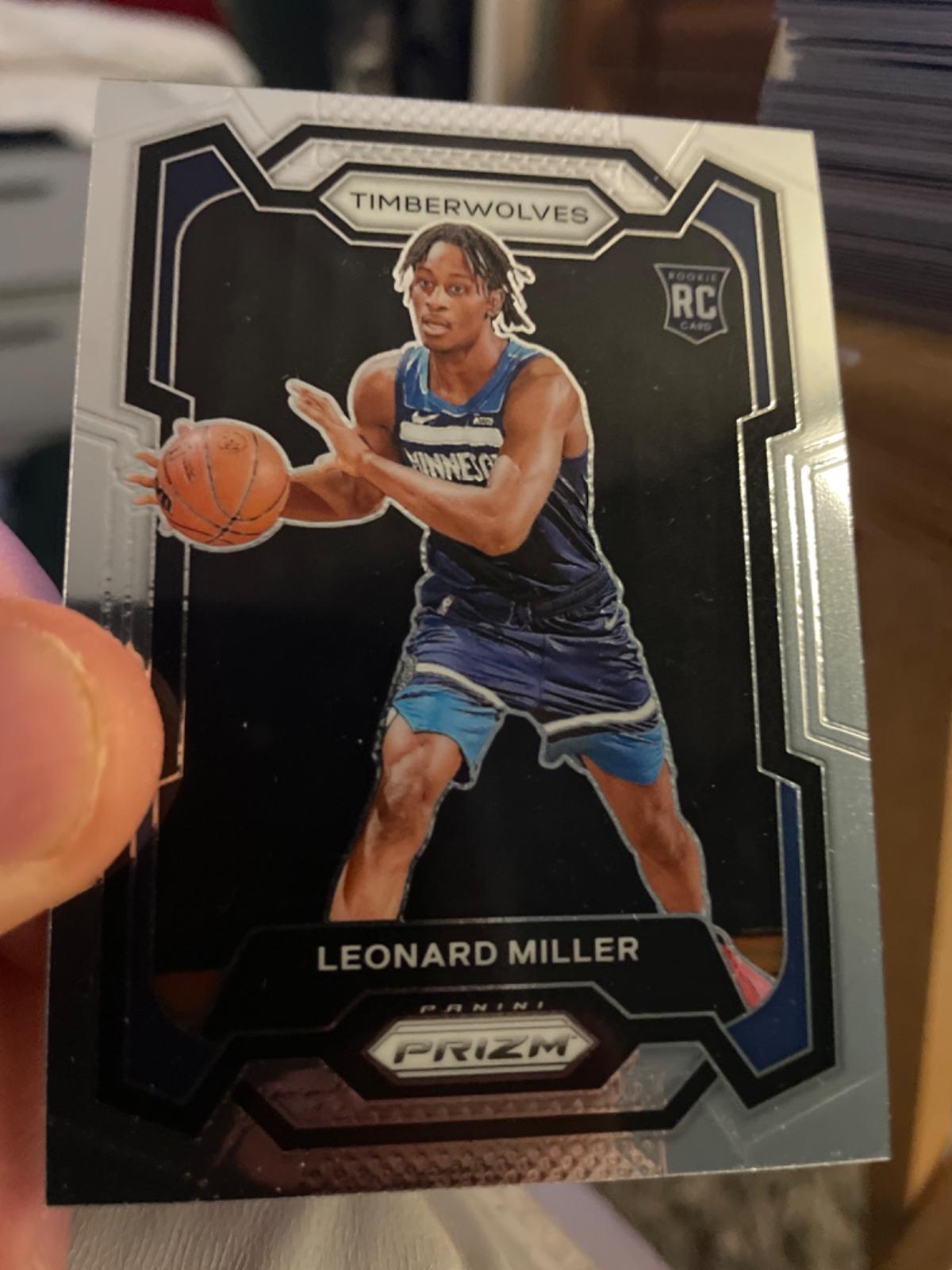 Leonard Miller #155 Basketball Cards 2023 Panini Prizm