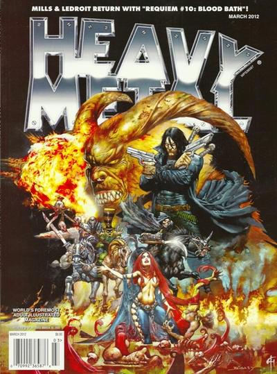 Heavy Metal #257 (2012) Comic Books Heavy Metal