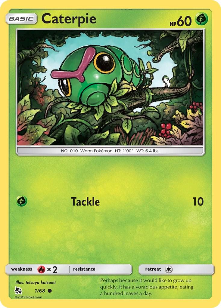 Caterpie #1 Pokemon Hidden Fates