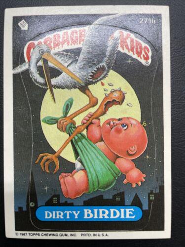 Dirty BIRDIE #271b 1987 Garbage Pail Kids