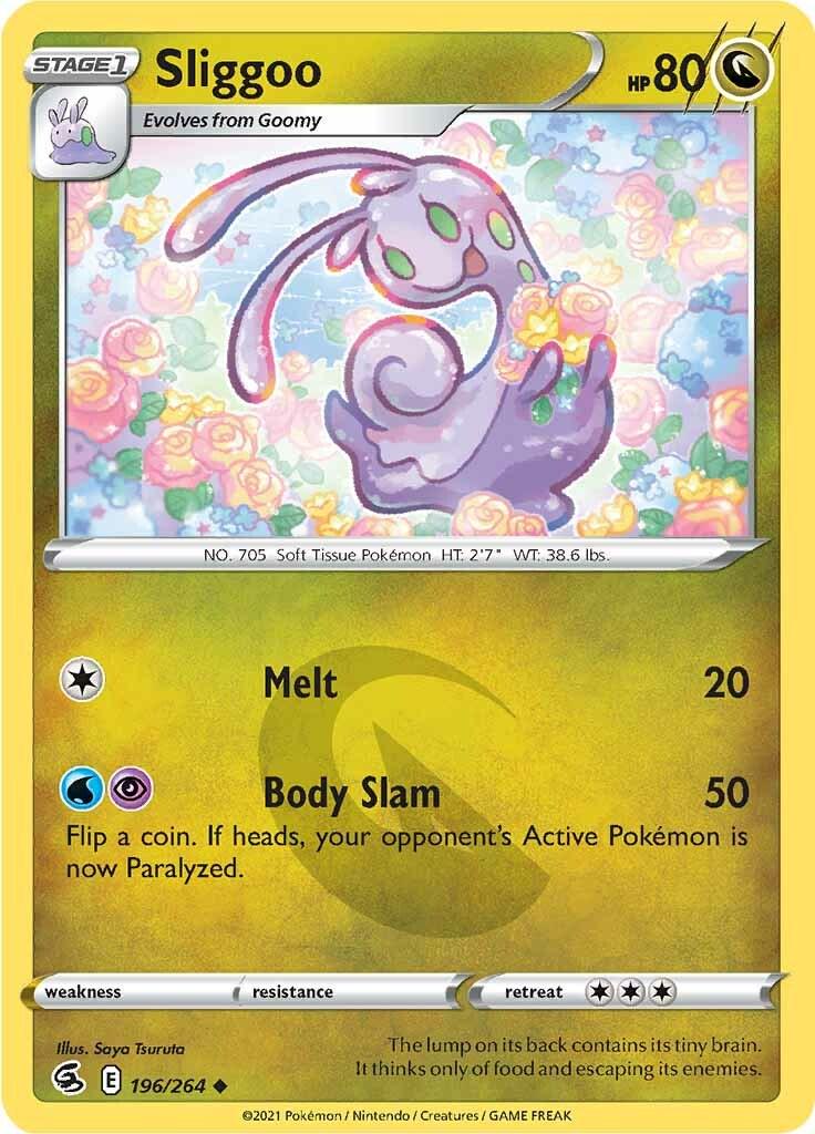 Sliggoo #196 Pokemon Fusion Strike