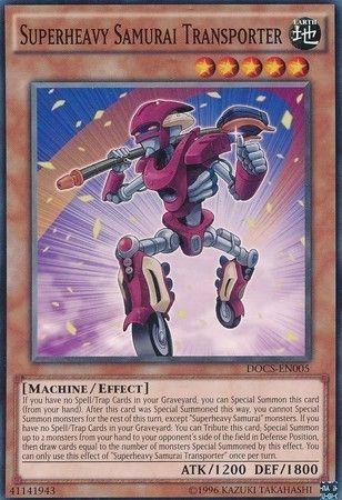 Superheavy Samurai Transporter DOCS-EN005 YuGiOh Dimension of Chaos
