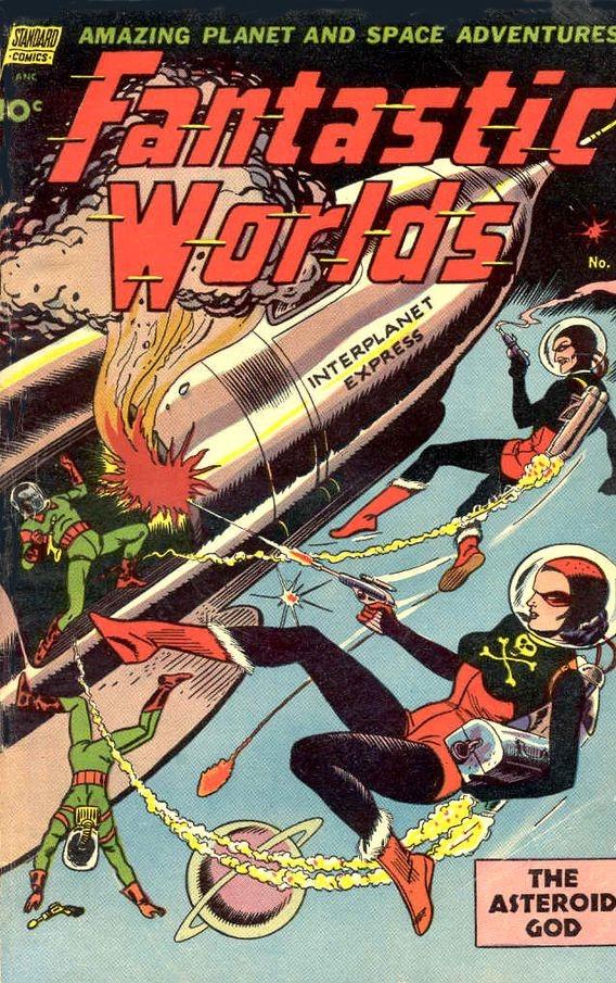Fantastic Worlds #7 (1953) Comic Books Fantastic Worlds