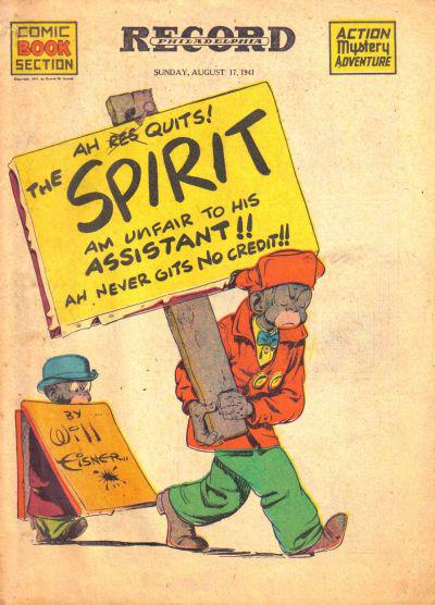 Spirit #8/17/1941 (1941) Comic Books Spirit