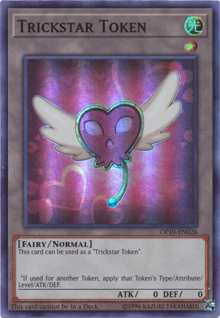 Trickstar Token OP10-EN026 YuGiOh OTS Tournament Pack 10