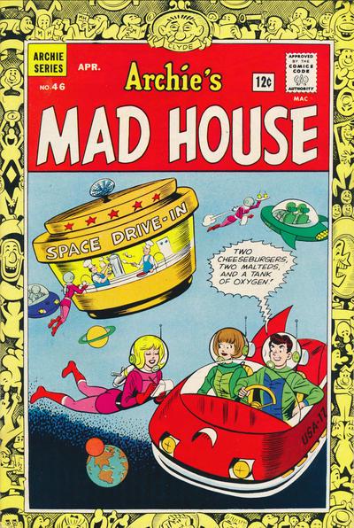 Archie's Madhouse #46 (1966) Comic Books Archie's Madhouse