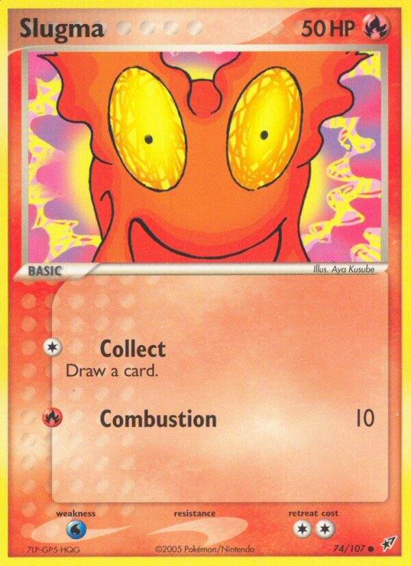 Slugma #74 Pokemon Deoxys