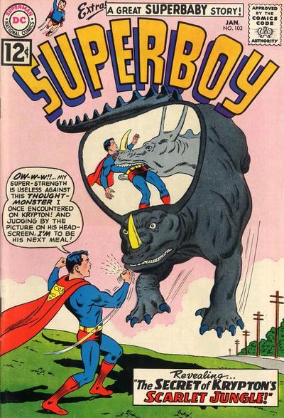 Superboy #102 (1963) Comic Books Superboy