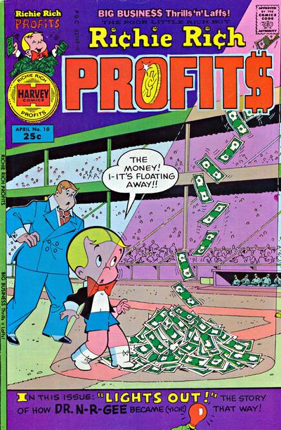 Richie Rich Profits #10 (1976) Comic Books Richie Rich Profits