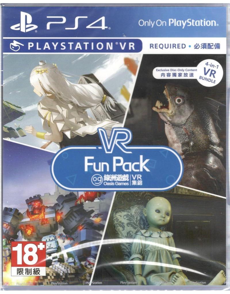 Oases Games VR Fun Pack - 4 in 1 Asian English Playstation 4