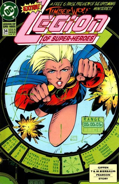 Legion of Super-Heroes #34 (1992) Comic Books Legion of Super-Heroes