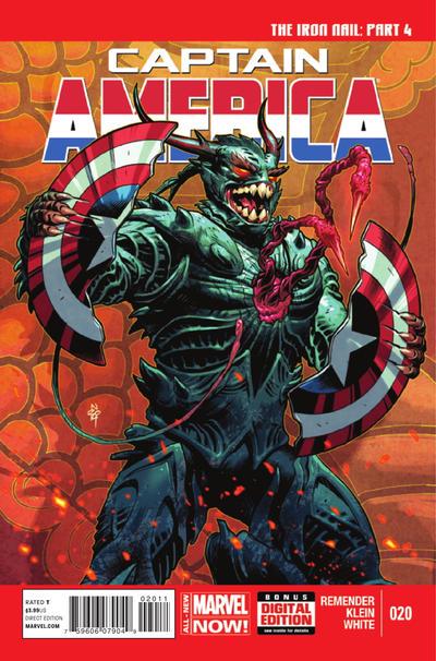 Captain America #20 (2014) Comic Books Captain America