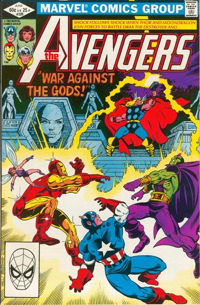 Avengers #220 (1982) Comic Books Avengers