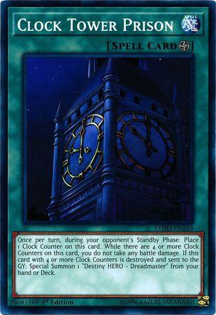 Clock Tower Prison LEHD-ENA19 YuGiOh Legendary Hero Decks
