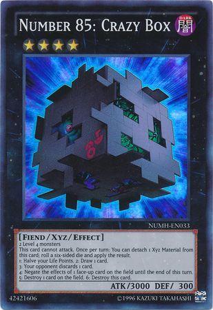 Number 85: Crazy Box NUMH-EN033 YuGiOh Number Hunters