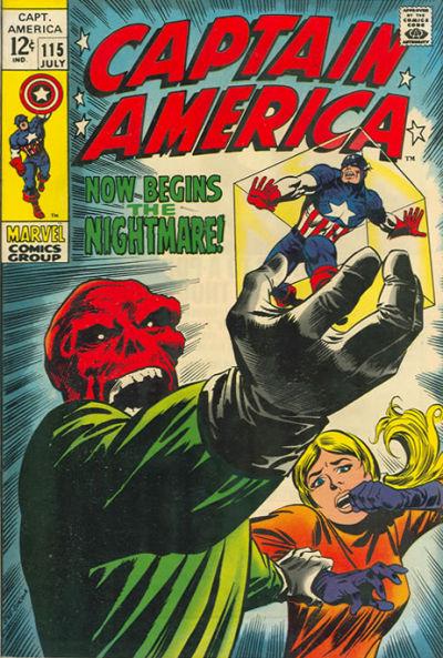 Captain America #115 (1969) Comic Books Captain America