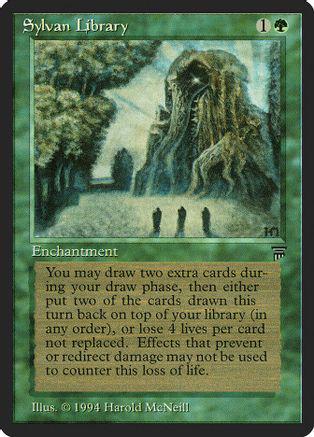 Sylvan Library Magic Legends