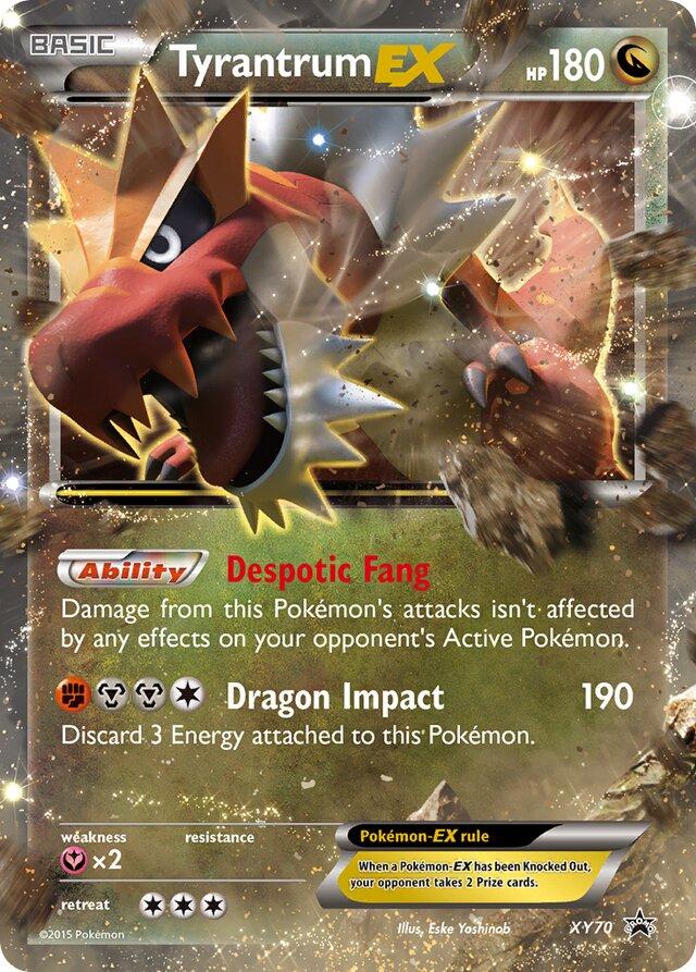 Tyrantrum EX #XY70 Pokemon Promo