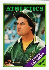 Tony LaRussa #344 Baseball Cards 1988 Topps Prices