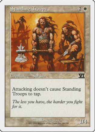 Standing Troops Magic 6th Edition