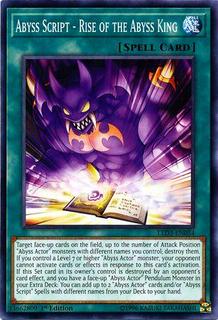 Abyss Script - Rise of the Abyss King LED3-EN054