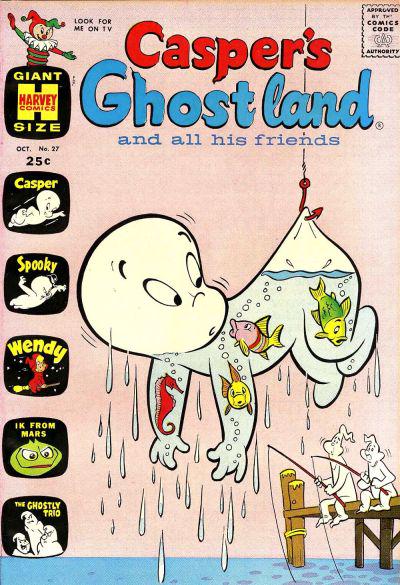 Casper's Ghostland #27 (1965) Comic Books Casper's Ghostland
