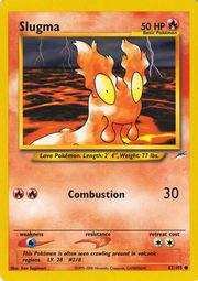 Slugma #82 Pokemon Neo Destiny