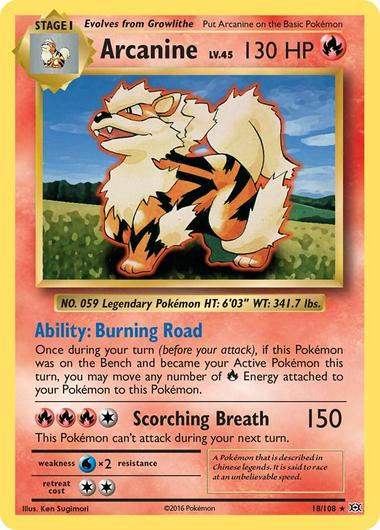 Arcanine #18 Cover Art
