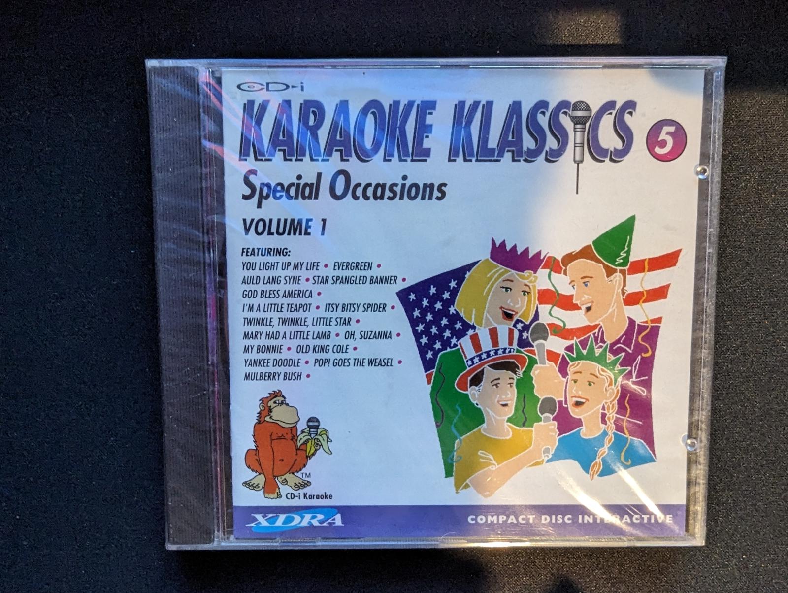 Karaoke Klassiks 5 Special Occasions Volume 1 CD-i