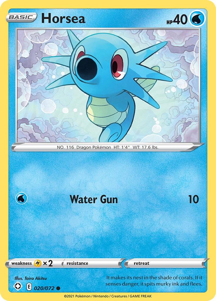 Horsea #20 Pokemon Shining Fates