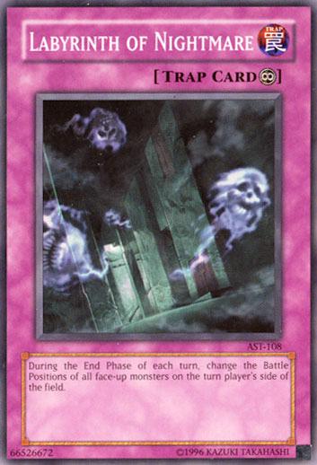 Labyrinth of Nightmare AST-108 YuGiOh Ancient Sanctuary