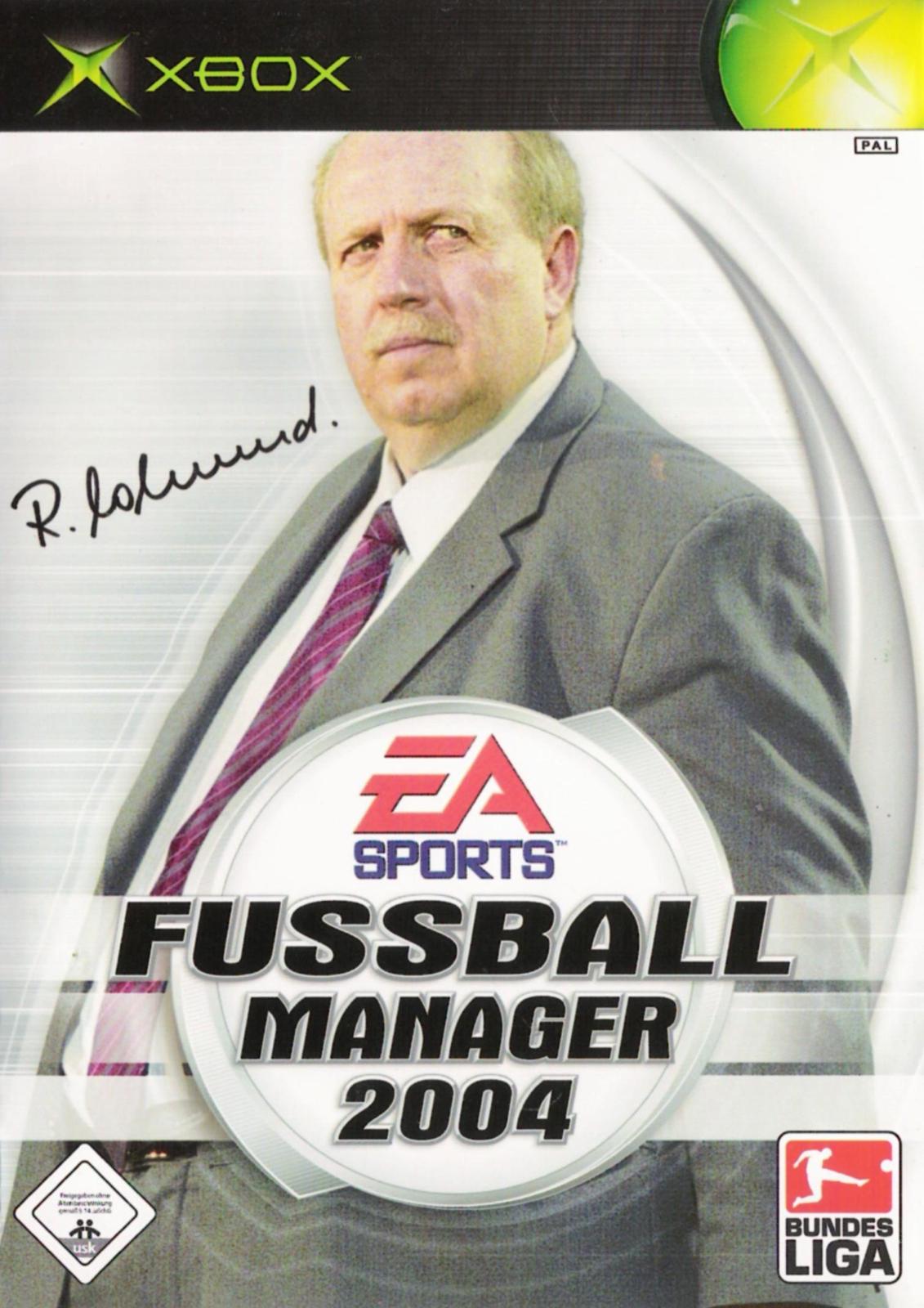 Fussball Manager 2004 PAL Xbox