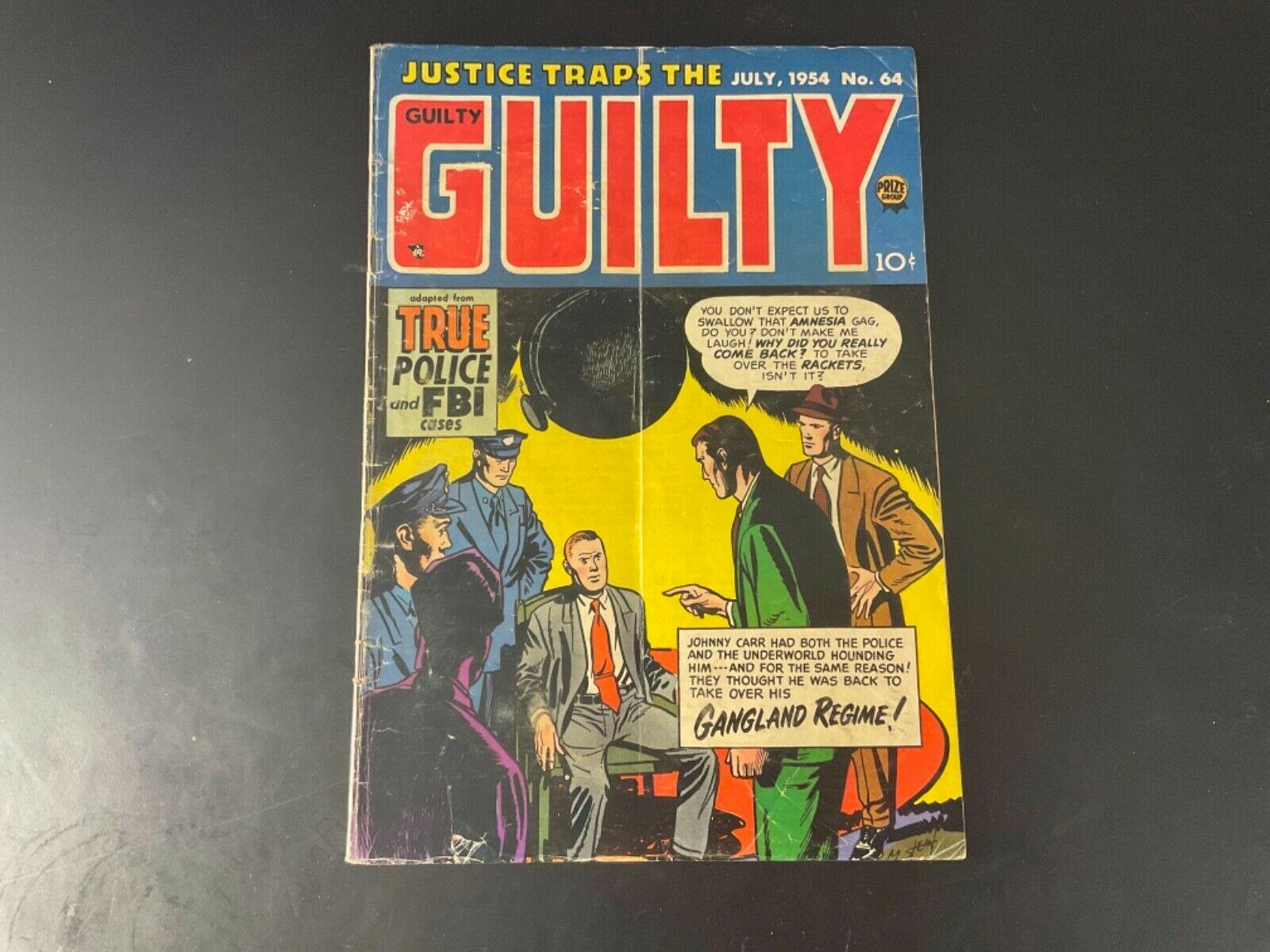Justice Traps the Guilty #67 (1954) Comic Books Justice Traps the Guilty