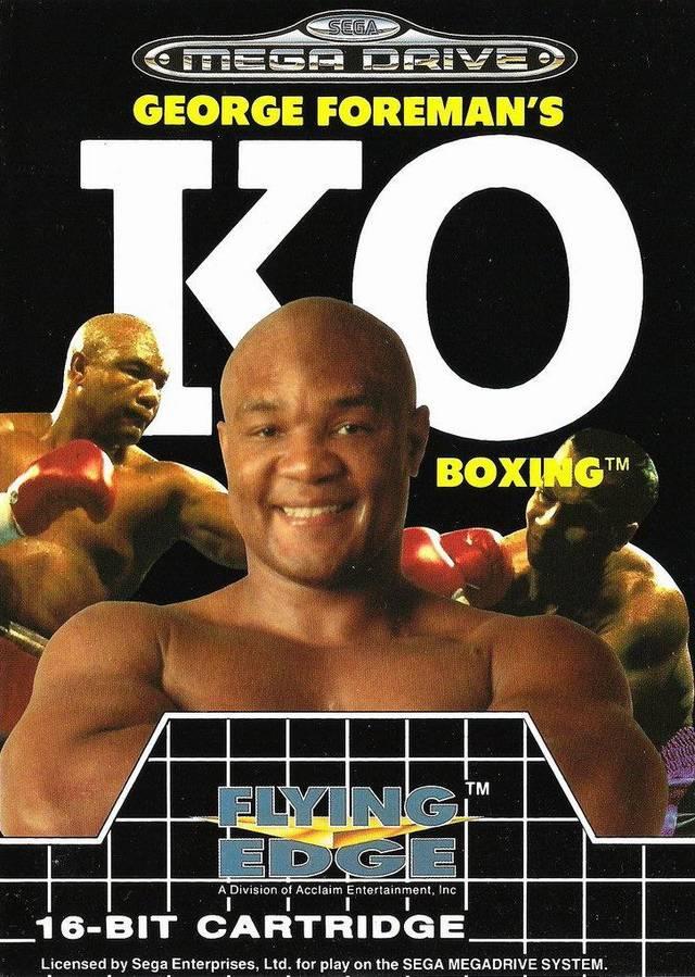 George Foreman's KO Boxing PAL Sega Mega Drive