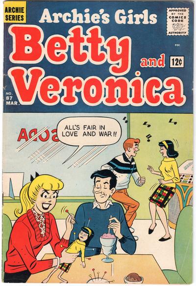Archie's Girls Betty and Veronica #87 (1963) Comic Books Archie's Girls Betty and Veronica