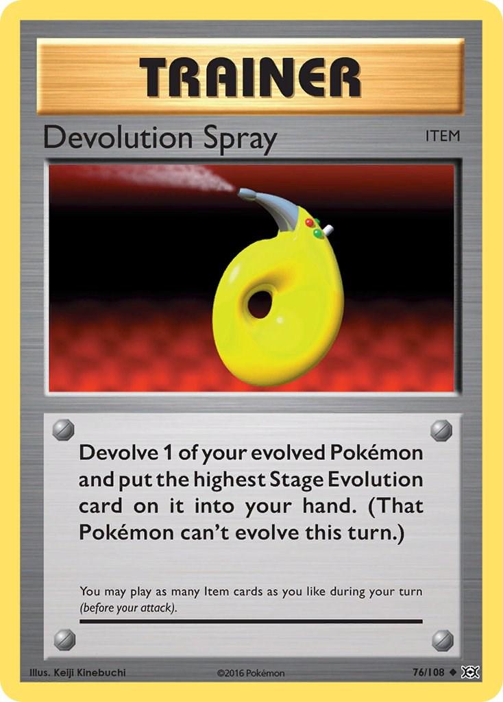 Devolution Spray #76 Pokemon Evolutions