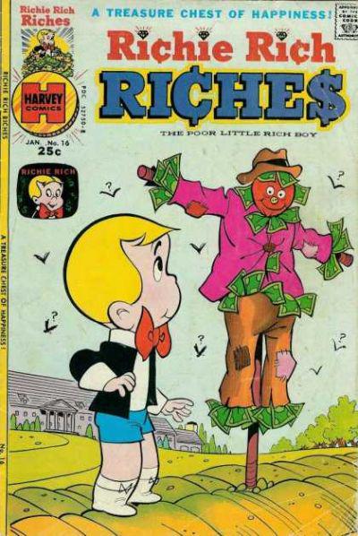 Richie Rich Riches #16 (1975) Comic Books Richie Rich Riches