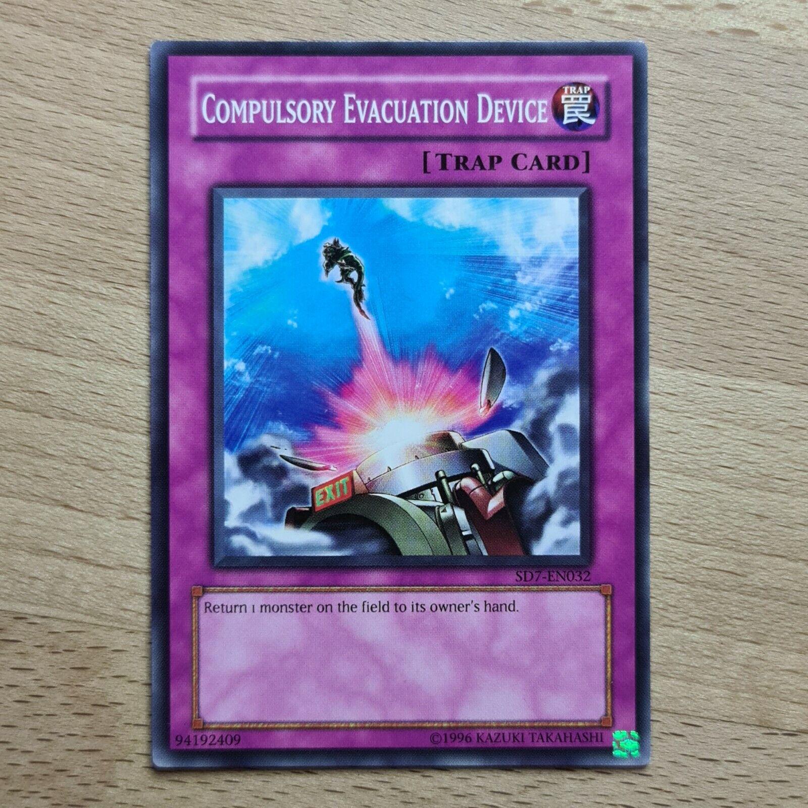Compulsory Evacuation Device SD7-EN032 YuGiOh Structure Deck: Invincible Fortress