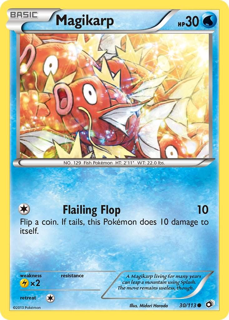 Magikarp #30 Pokemon Legendary Treasures