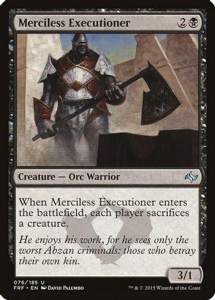 Merciless Executioner Magic Fate Reforged