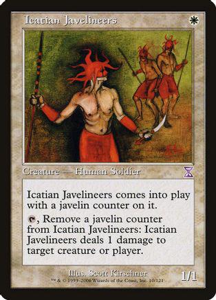 Icatian Javelineers Magic Time Spiral Timeshifted