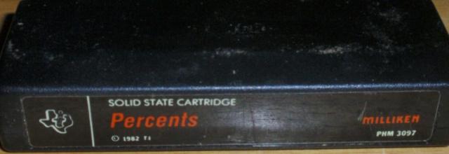 Percents TI-99