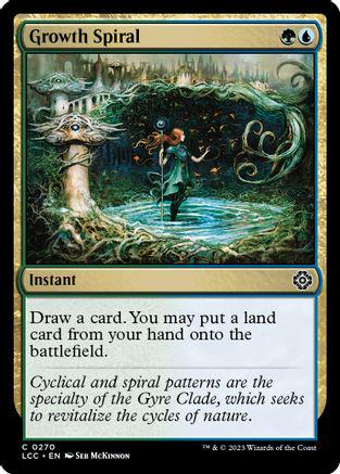 Growth Spiral #270 Magic Lost Caverns of Ixalan Commander