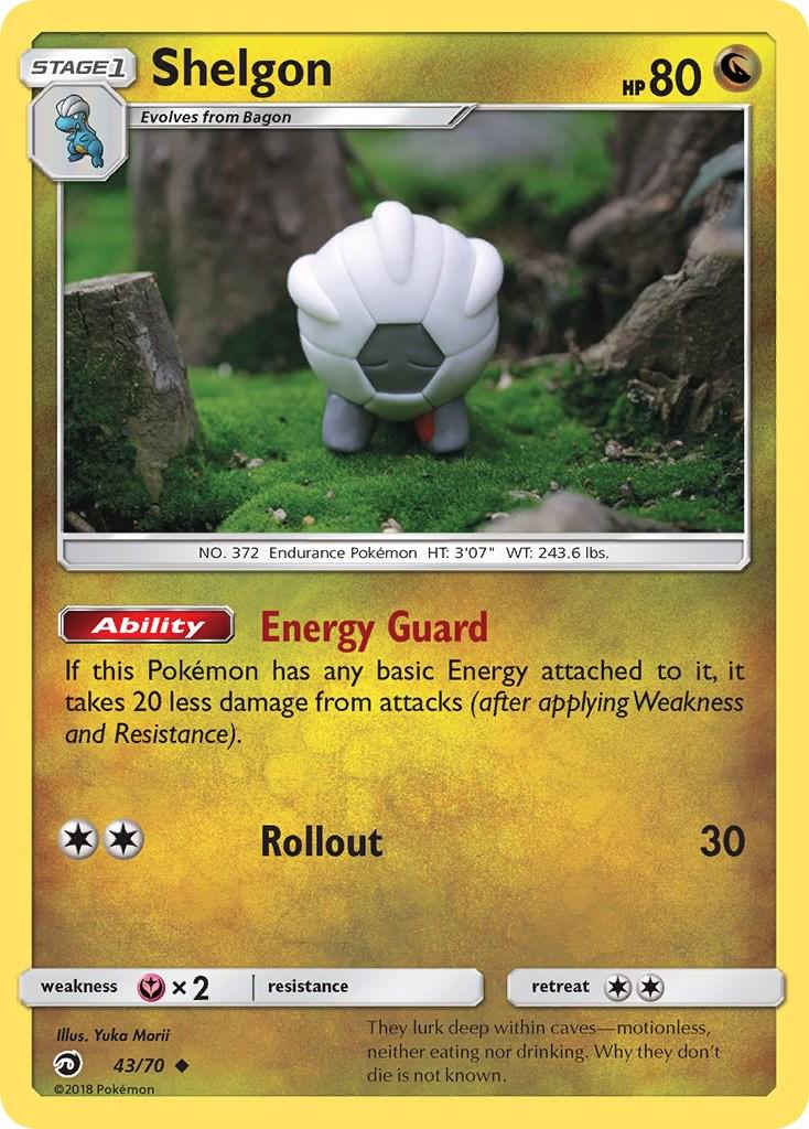 Shelgon #43 Pokemon Dragon Majesty