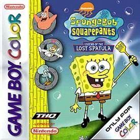 SpongeBob SquarePants Legend of the Lost Spatula PAL GameBoy Color