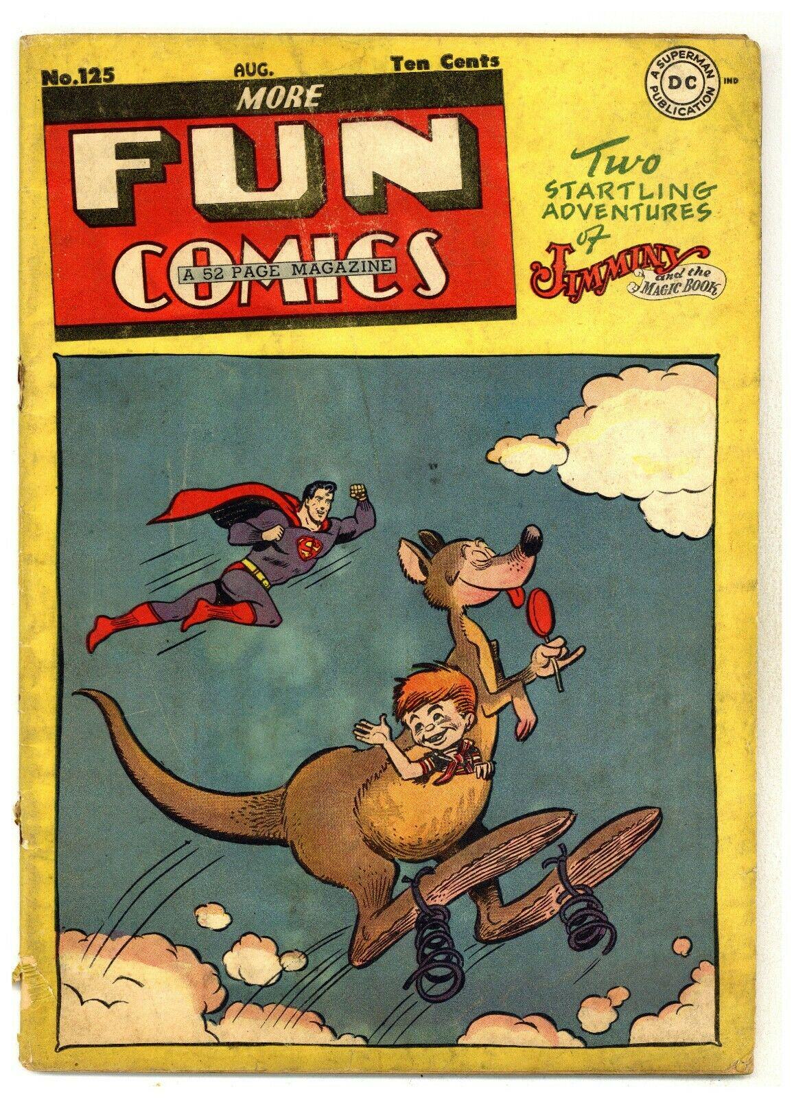 More Fun Comics #125 (1947) Comic Books More Fun Comics