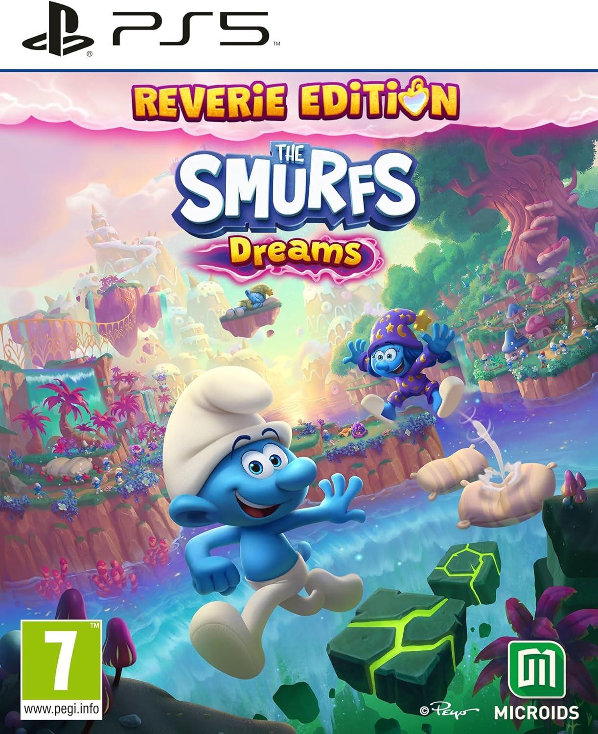 Carátula de The Smurfs: Dreams Reverie Edition para PS5 (edición PAL España)