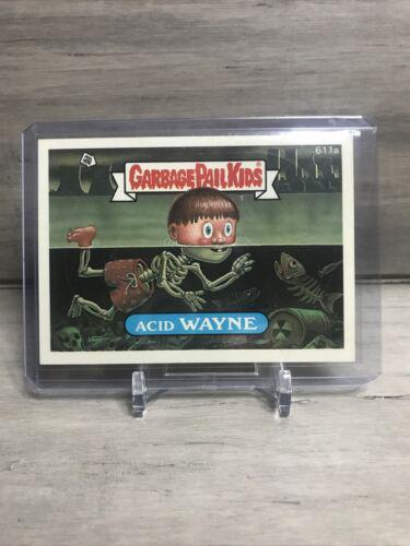 Acid WAYNE #611a 1988 Garbage Pail Kids
