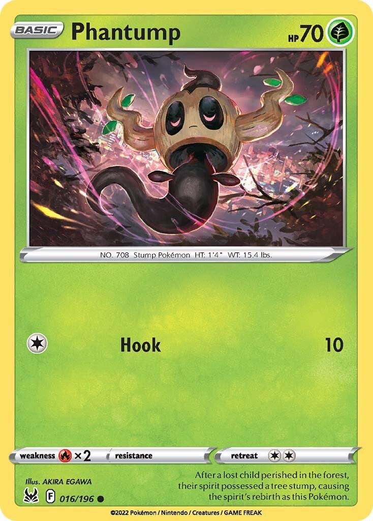 Phantump #16 Pokemon Lost Origin